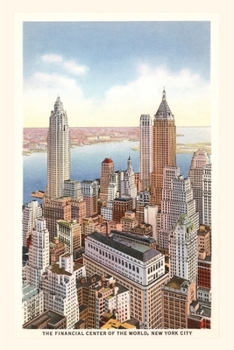 Paperback Vintage Journal Financial Center, New York City Book