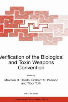 Hardcover Verification of the Biological and Toxin Weapons Convention Book
