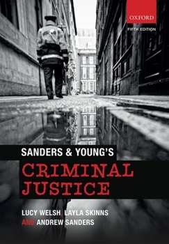 Paperback Sanders & Young's Criminal Justice Book
