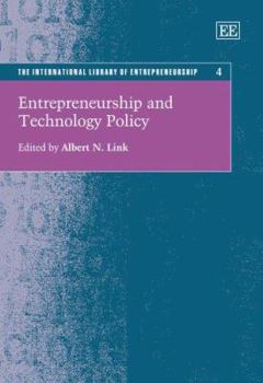 Hardcover Entrepreneurship and Technology Policy Book
