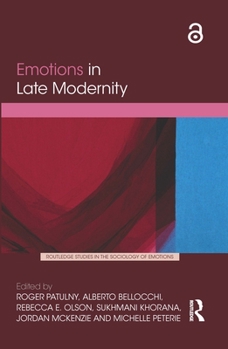 Paperback Emotions in Late Modernity Book