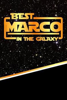 Paperback The Best Marco in the Galaxy: Isometric Dot Paper Drawling Notebook Feature 120 Pages 6x9 Book