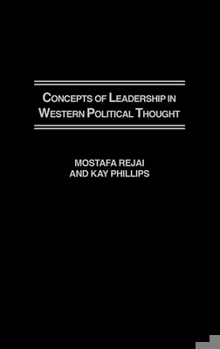 Hardcover Concepts of Leadership in Western Political Thought Book