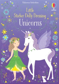 Paperback Little Sticker Dolly Dressing Unicorns Book