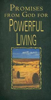 Hardcover Promises from God for Powerful Living Book