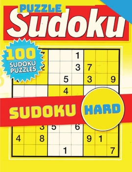 Paperback Hard Sudoku: Sudoku Puzzles Book for Advanced Players Book