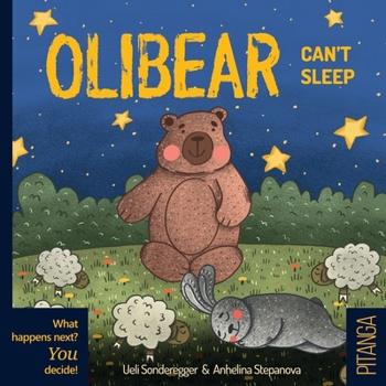 Paperback Olibear Can't Sleep Book