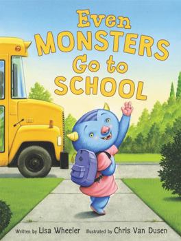 Hardcover Even Monsters Go to School Book