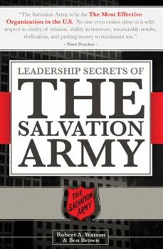 Paperback Leadership Secrets of The Salvation Army Book