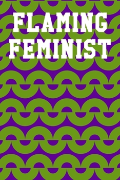 Flaming Feminist: Blank Ukelele Tab Notebook 6”x9” 120 Pages