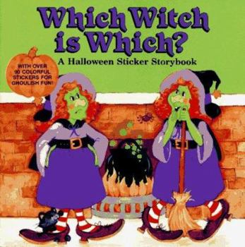 Paperback Which Witch is Which?: Sticker Book