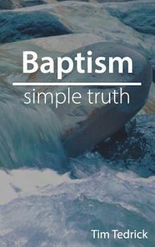 Paperback Baptism--Simple Truth Book