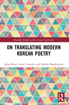 Paperback On Translating Modern Korean Poetry Book