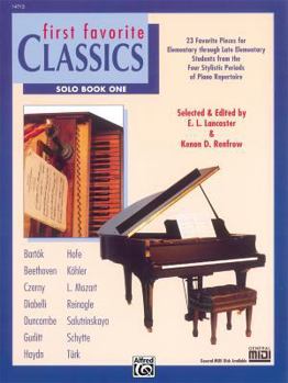 Paperback First Favorite Classics, Bk 1: Solo Book