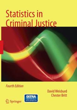Paperback Statistics in Criminal Justice Book