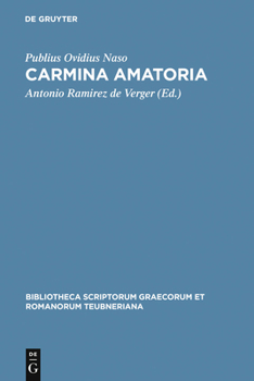 Hardcover Carmina amatoria [Latin] Book