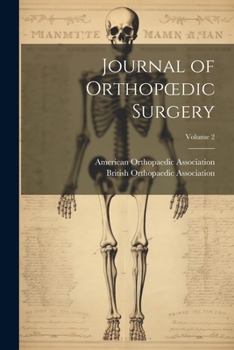 Paperback Journal of Orthopoedic Surgery; Volume 2 Book