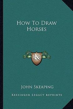 Paperback How To Draw Horses Book