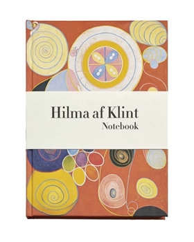 Hardcover Hilma AF Klint Orange Notebook Book