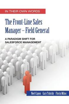 Hardcover The Front Line Sales Manager Book