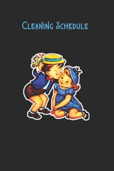 Paperback Cleaning Schedule: A Housekeeping Planner Book