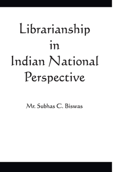 Hardcover Librarianship in Indian National Perspective Book