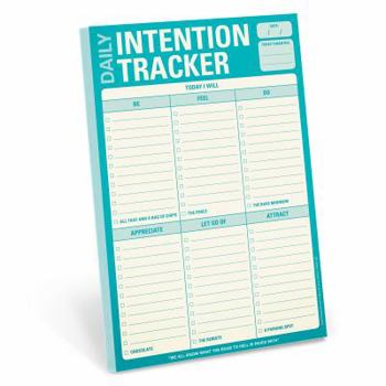 Mass Market Paperback Knock Knock Intention Tracker Pad Book