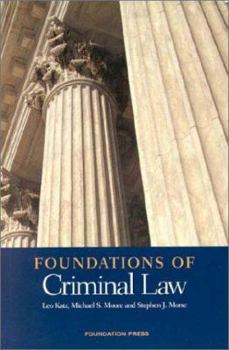 Paperback Foundations of Criminal Law Book