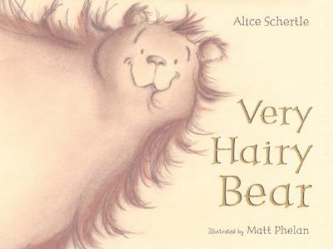 Hardcover Very Hairy Bear Book