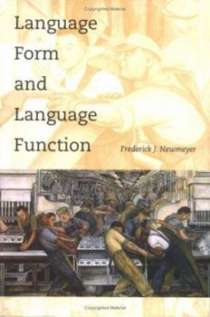 Hardcover Language Form and Language Function Book
