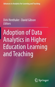 Hardcover Adoption of Data Analytics in Higher Education Learning and Teaching Book