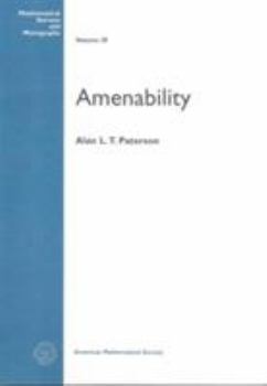 Paperback Amenability Book