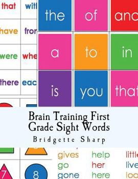 Paperback Brain Training First Grade Sight Words: First Grade High Frequency Words Book