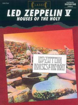 Paperback Classic Led Zeppelin -- Houses of the Holy: Authentic Guitar Tab Book