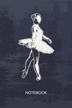 Bullet Dotted Journal: Ballet Ballerina Notebook Dotted Grid a5 6x9 120 Pages - Ballet Dance Planner Ballet Dancer Diary Ballet School - Dance Couple Dance Partner Gift Idea for Men and Women