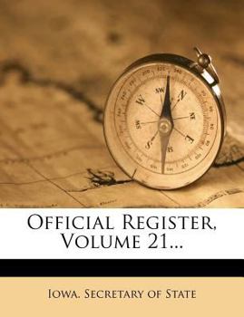 Paperback Official Register, Volume 21... Book