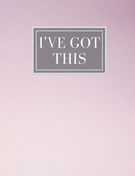 Paperback I've got this: Purple Pineapple: Inspirational Quote Notebook Book