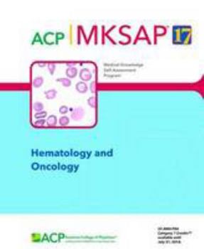Paperback MKSAP (R) 17 Hematology and Oncology Book
