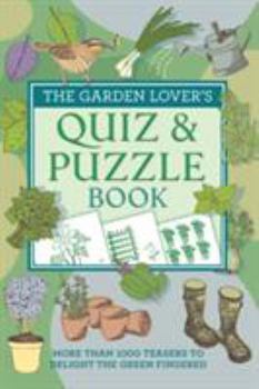 Paperback Garden Lovers Quiz & Puzzle Book