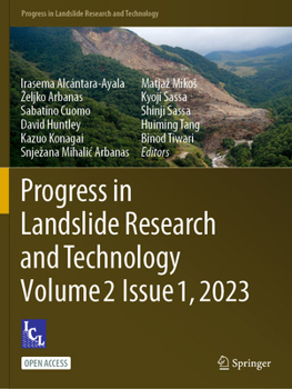 Paperback Progress in Landslide Research and Technology, Volume 2 Issue 1, 2023 Book