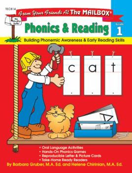 Paperback Phonics & Reading ~ Building Phonemic Awareness & Early Reading Skills TEC815 {Grades 2-3} Book