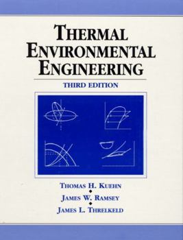 Paperback Thermal Environmental Engineering Book