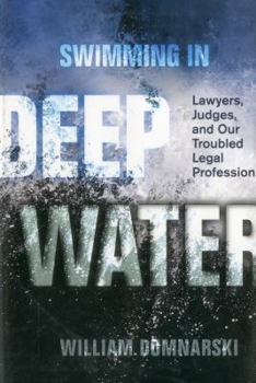 Hardcover Swimming in Deep Water: Lawyers, Judges, and Our Troubled Legal Profession Book