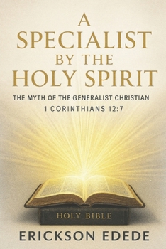 Paperback Specialist By The Holy Spirit Book