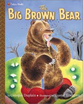 Hardcover The Big Brown Bear Book