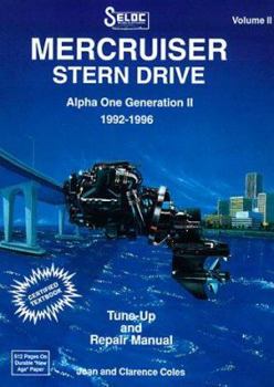 Paperback Mercruiser Stern Drive --Alpha 1992-96 Book