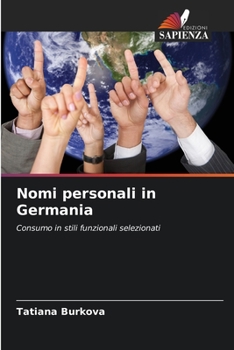 Paperback Nomi personali in Germania [Italian] Book