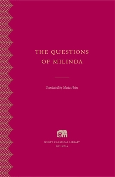 Hardcover The Questions of Milinda Book
