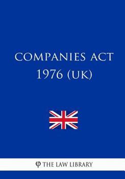 Paperback Companies Act 1976 (UK) Book