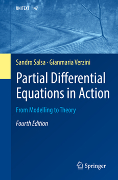 Paperback Partial Differential Equations in Action: From Modelling to Theory Book